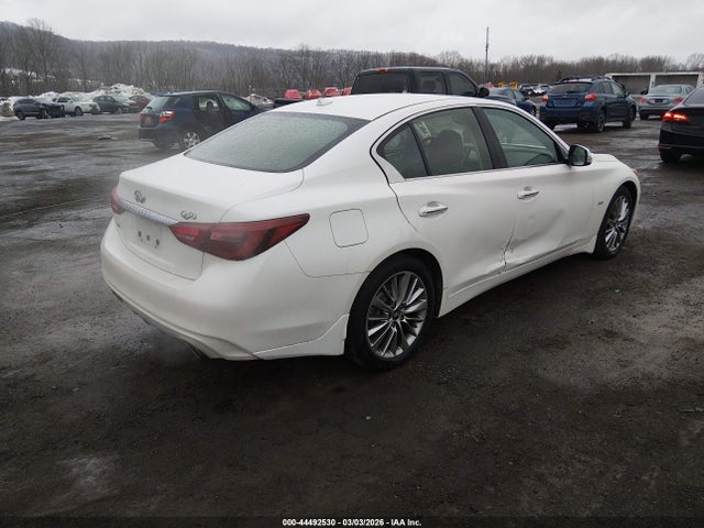Продажа на аукционе авто 2018 Infiniti Q50 3.0t Luxe, vin: JN1EV7AR4JM610445, номер лота: 44492530