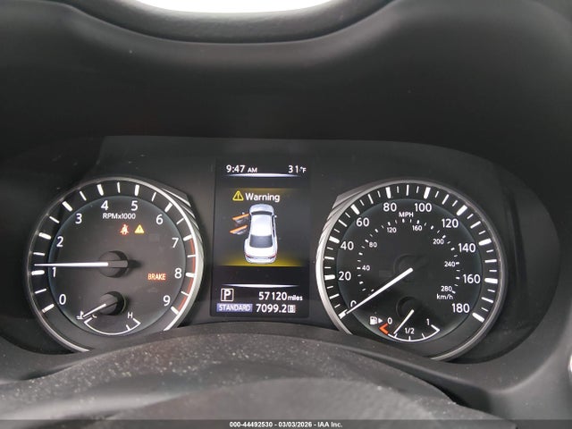 Продажа на аукционе авто 2018 Infiniti Q50 3.0t Luxe, vin: JN1EV7AR4JM610445, номер лота: 44492530