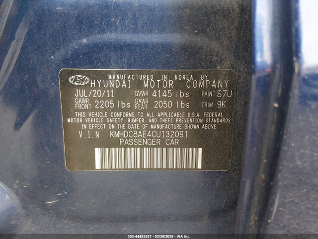 2012 HYUNDAI ELANTRA TOURING KMHDC8AE4CU132091 Photo 8