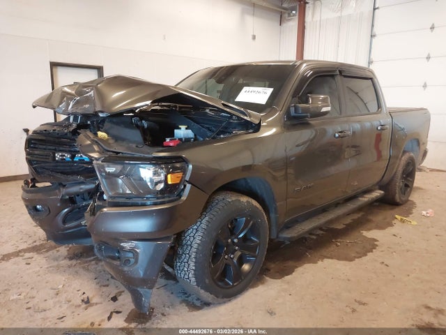 2020 Ram 1500 Big Horn  4x4 5'7 Box მანქანა იყიდება აუქციონზე, vin: 1C6SRFFT4LN408471, აუქციონის ნომერი: 44492676