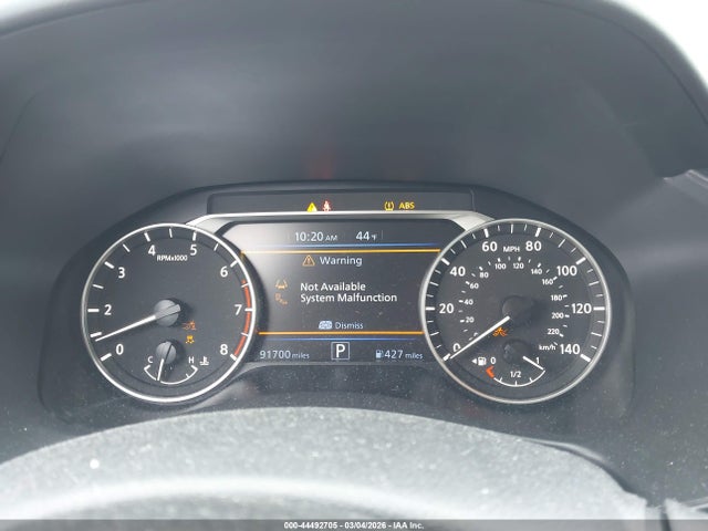 Aukcja sprzedaży 2020 Nissan Altima Sr Fwd, vin: 1N4BL4CV2LC128876, numer aukcji: 44492705