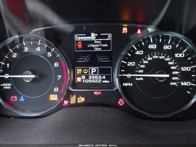 Aukcja sprzedaży 2018 Subaru Forester 2.5i Limited, vin: JF2SJARC4JH417327, numer aukcji: 44492710