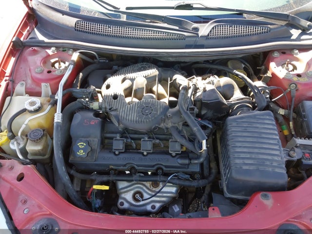 2004 Chrysler Sebring Gtc მანქანა იყიდება აუქციონზე, vin: 1C3EL75R44N360396, აუქციონის ნომერი: 44492785