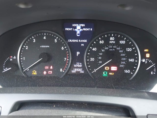2013 Lexus Ls 460 L მანქანა იყიდება აუქციონზე, vin: JTHDL5EF7D5005142, აუქციონის ნომერი: 44492793