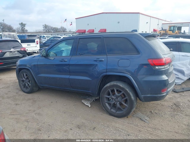44492926 :رقم المزاد ، 1C4RJFBG3MC748490 vin ، 2021 Jeep Grand Cherokee 80th Anniversary 4x4 مزاد بيع