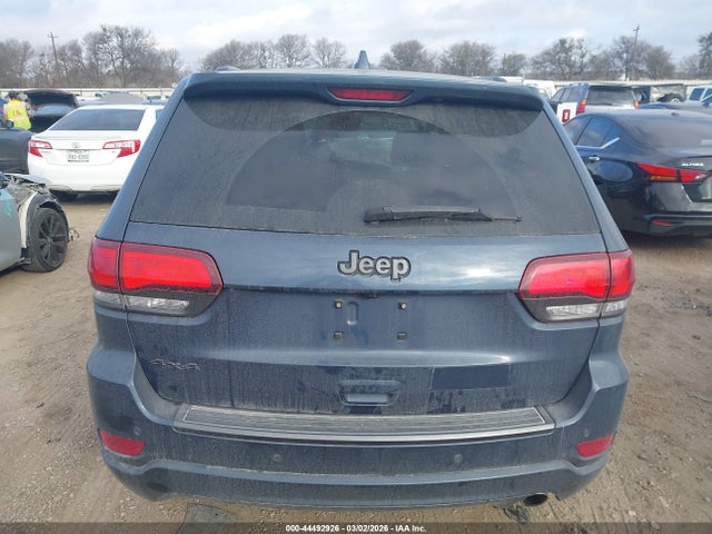 44492926 :رقم المزاد ، 1C4RJFBG3MC748490 vin ، 2021 Jeep Grand Cherokee 80th Anniversary 4x4 مزاد بيع
