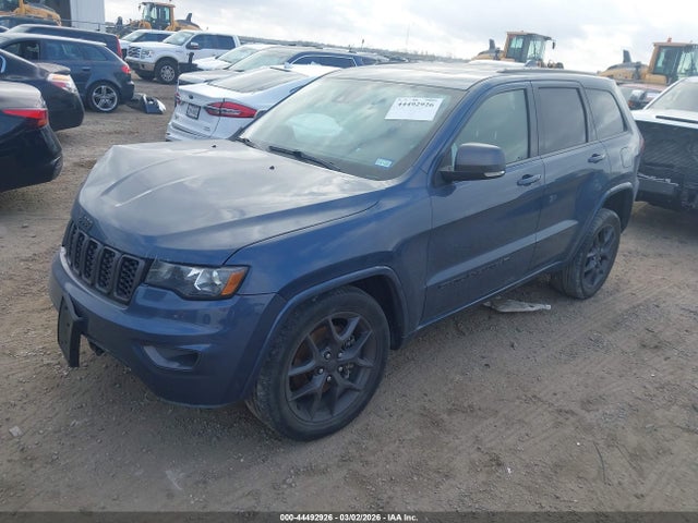 44492926 :رقم المزاد ، 1C4RJFBG3MC748490 vin ، 2021 Jeep Grand Cherokee 80th Anniversary 4x4 مزاد بيع