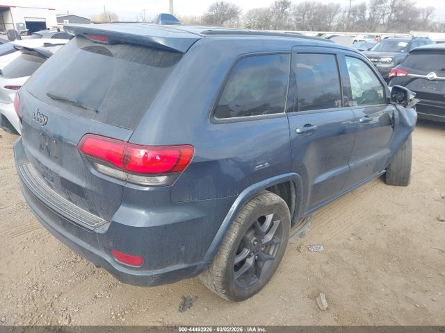 44492926 :رقم المزاد ، 1C4RJFBG3MC748490 vin ، 2021 Jeep Grand Cherokee 80th Anniversary 4x4 مزاد بيع