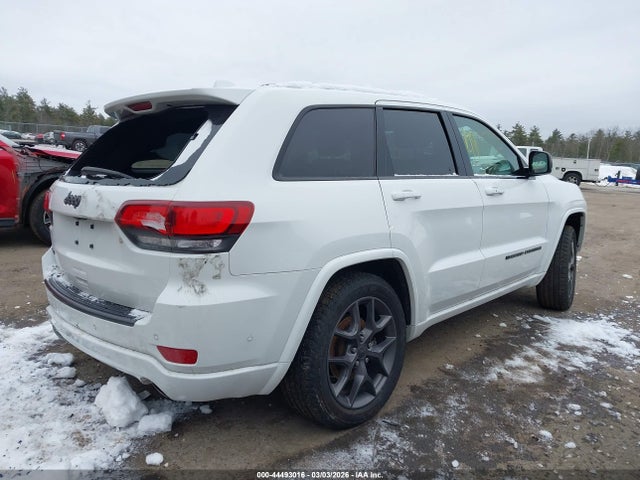 44493016 :رقم المزاد ، 1C4RJFBG2MC621326 vin ، 2021 Jeep Grand Cherokee 80th Anniversary 4x4 مزاد بيع