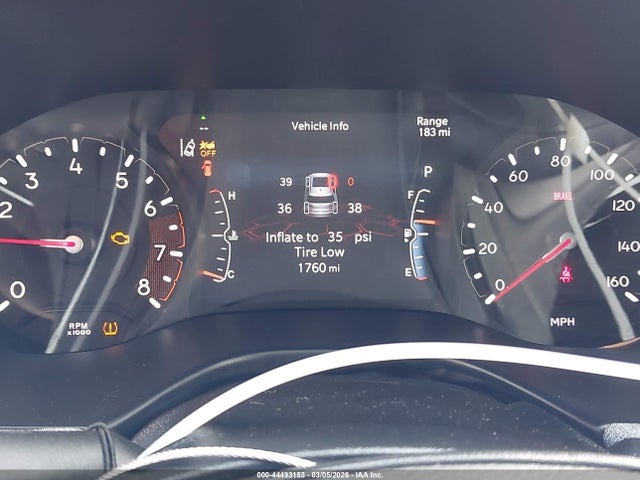 44493153 :رقم المزاد ، 3C4NJDBN5TT198505 vin ، 2026 Jeep Compass Latitude مزاد بيع