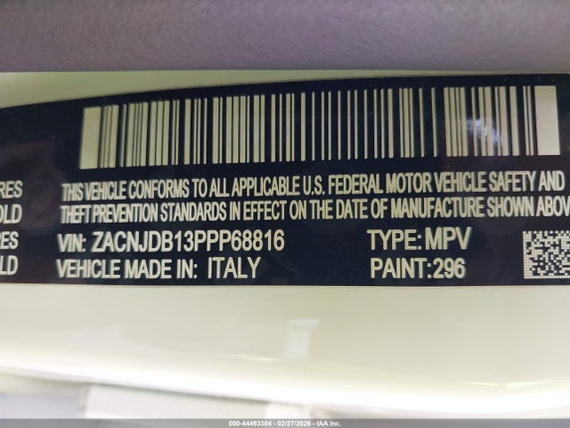 Jeep Renegade Upland 4x4 2023 ZACNJDB13PPP68816 Image 9