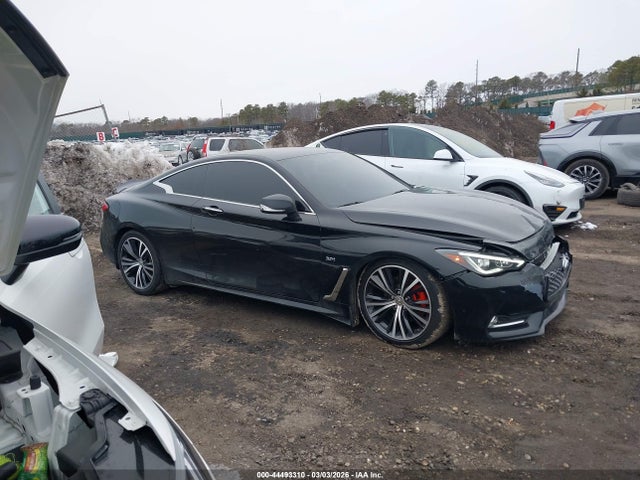 2018 Infiniti Q60 3.0t Luxe მანქანა იყიდება აუქციონზე, vin: JN1EV7EK4JM341764, აუქციონის ნომერი: 44493310