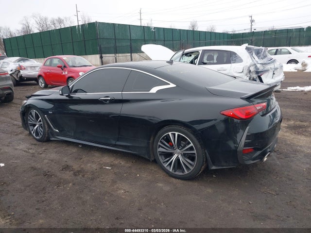 2018 Infiniti Q60 3.0t Luxe მანქანა იყიდება აუქციონზე, vin: JN1EV7EK4JM341764, აუქციონის ნომერი: 44493310