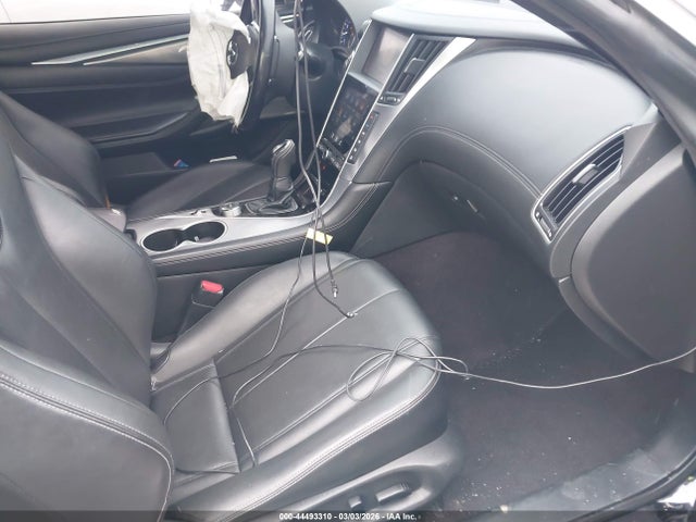 2018 Infiniti Q60 3.0t Luxe მანქანა იყიდება აუქციონზე, vin: JN1EV7EK4JM341764, აუქციონის ნომერი: 44493310