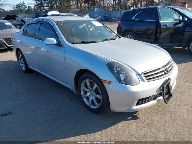 2006 Infiniti G35x მანქანა იყიდება აუქციონზე, vin: JNKCV51F86M617242, აუქციონის ნომერი: 44493443