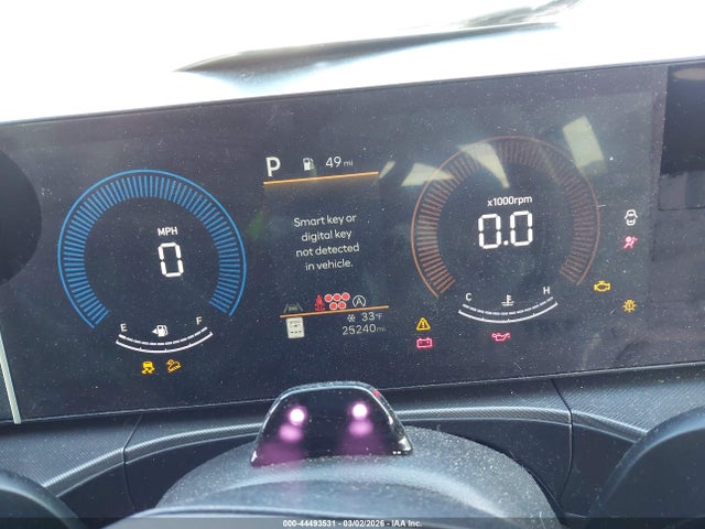 44493531 :رقم المزاد ، 5NMP3DGL4SH149933 vin ، 2025 Hyundai Santa Fe Xrt مزاد بيع