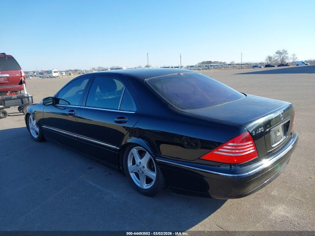 2004 Mercedes-benz S 430 მანქანა იყიდება აუქციონზე, vin: WDBNG70J84A386443, აუქციონის ნომერი: 44493552