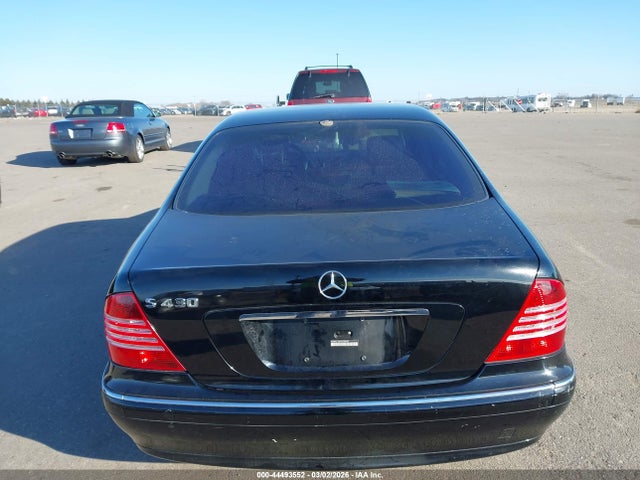 2004 Mercedes-benz S 430 მანქანა იყიდება აუქციონზე, vin: WDBNG70J84A386443, აუქციონის ნომერი: 44493552