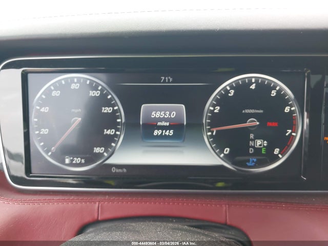 Aukcja sprzedaży 2016 Mercedes-benz S 550 4matic, vin: WDDXJ8FB2GA017749, numer aukcji: 44493604