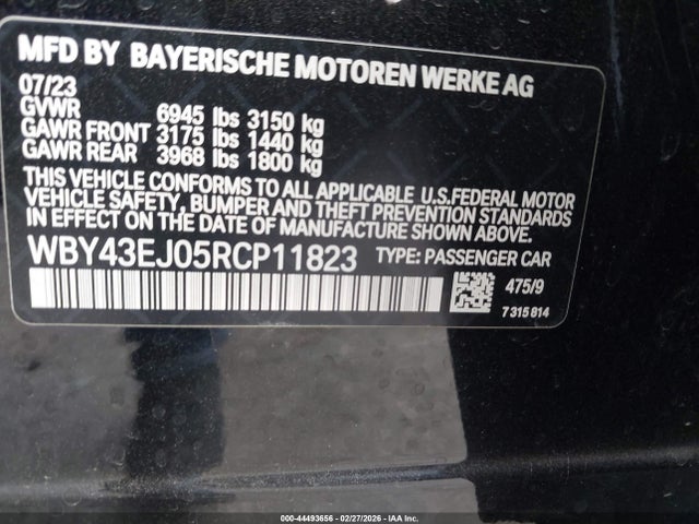 2024 BMW I7 WBY43EJ05RCP11823 Photo 8
