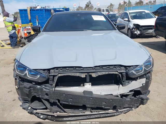 2021 Bmw M4 Competition მანქანა იყიდება აუქციონზე, vin: WBS33AZ03MCG57355, აუქციონის ნომერი: 44493705