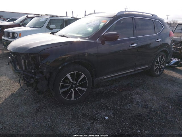 2017 Nissan Rogue Sl მანქანა იყიდება აუქციონზე, vin: 5N1AT2MT7HC759620, აუქციონის ნომერი: 44493706