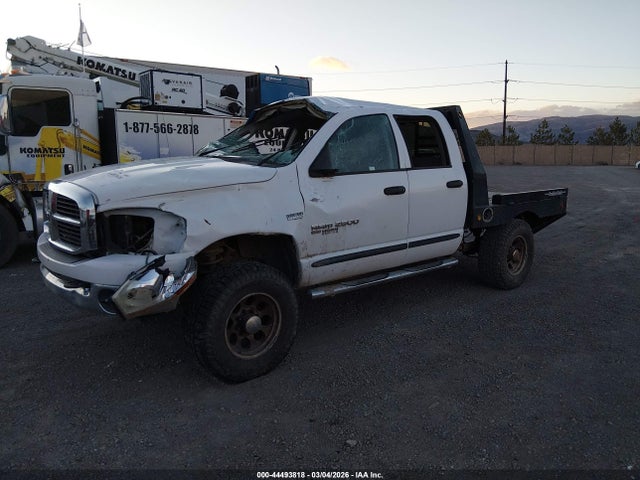 Aukcja sprzedaży 2006 Dodge Ram 2500 Slt/trx4 Off Road/sport/power Wagon, vin: 3D7KS28D56G284466, numer aukcji: 44493818