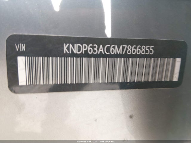 44493849 :رقم المزاد ، KNDP63AC6M7866855 vin ، 2021 Kia Sportage S مزاد بيع