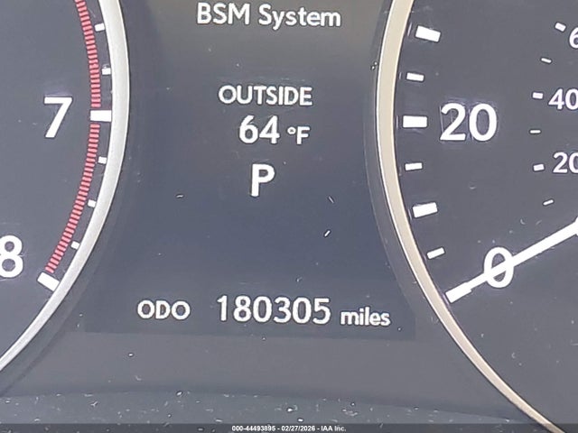 44493895 :رقم المزاد ، JTHBK1GG1D2020438 vin ، 2013 Lexus Es 350 مزاد بيع