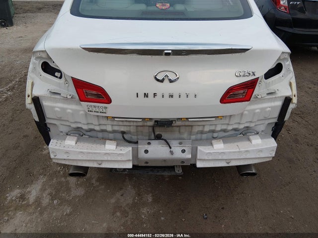 2012 Infiniti G25x მანქანა იყიდება აუქციონზე, vin: JN1DV6AR0CM860810, აუქციონის ნომერი: 44494152