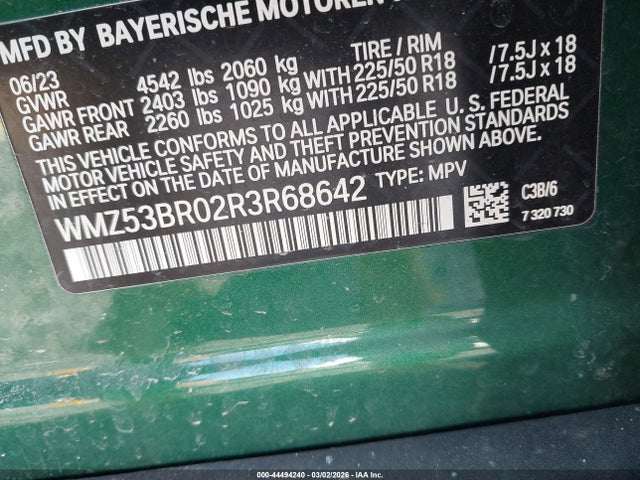 2024 MINI COUNTRYMAN WMZ53BR02R3R68642 Photo 8