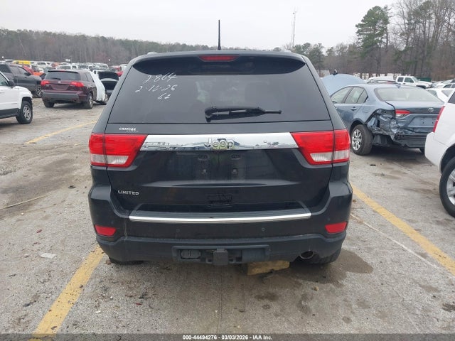 Aukcja sprzedaży 2012 Jeep Grand Cherokee Limited, vin: 1C4RJEBG6CC222864, numer aukcji: 44494276