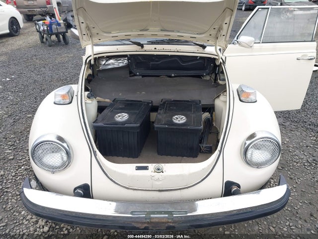 Aukcja sprzedaży 1978 Volkswagen Super Beetle, vin: 1582057239, numer aukcji: 44494290