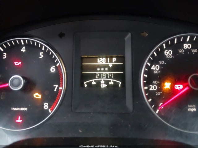 44494445 :رقم المزاد ، 3VWDX7AJ2DM221497 vin ، 2013 Volkswagen Jetta 2.5l Se مزاد بيع