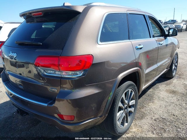 Продаж на аукціоні авто 2017 Jeep Grand Cherokee Overland 4x4, vin: 1C4RJFCG4HC750172, номер лоту: 44494449