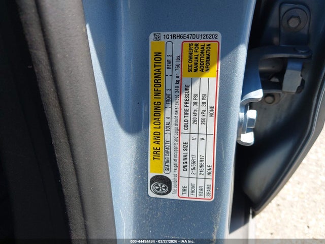 2013 CHEVROLET VOLT 1G1RH6E47DU126202 Photo 8