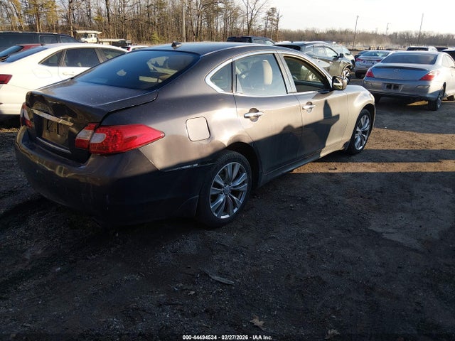 2012 Infiniti M37x მანქანა იყიდება აუქციონზე, vin: JN1BY1AR0CM390621, აუქციონის ნომერი: 44494534