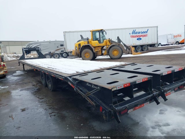44494568 :رقم المزاد ، 7WL3H4020ST001160 vin ، 2025 Trailmaxx 40' Gooseneck Flatbed Trailer مزاد بيع