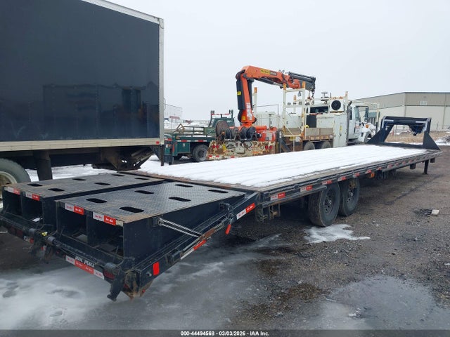 44494568 :رقم المزاد ، 7WL3H4020ST001160 vin ، 2025 Trailmaxx 40' Gooseneck Flatbed Trailer مزاد بيع