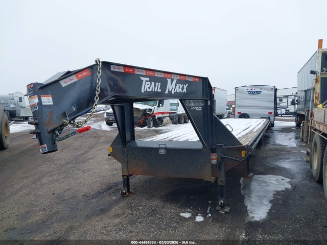 44494568 :رقم المزاد ، 7WL3H4020ST001160 vin ، 2025 Trailmaxx 40' Gooseneck Flatbed Trailer مزاد بيع