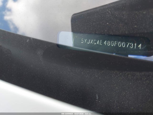 Продаж на аукціоні авто 2016 Tesla Model X 60d/p100d/p90d, vin: 5YJXCAE48GF007314, номер лоту: 44494628