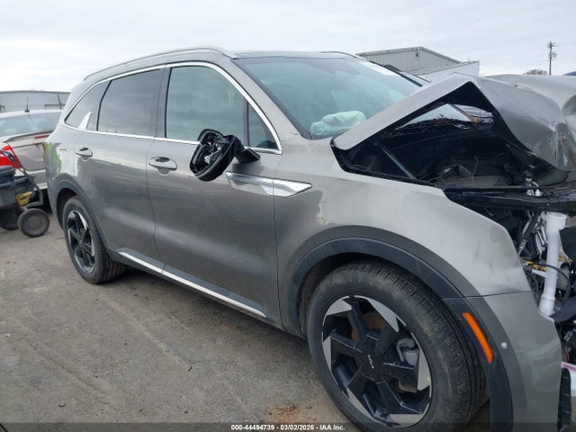 44494739 :رقم المزاد ، KNDRMDJH9S5378234 vin ، 2025 Kia Sorento Plug-in Hybrid Sx Prestige مزاد بيع