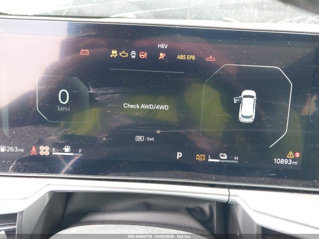 44494739 :رقم المزاد ، KNDRMDJH9S5378234 vin ، 2025 Kia Sorento Plug-in Hybrid Sx Prestige مزاد بيع