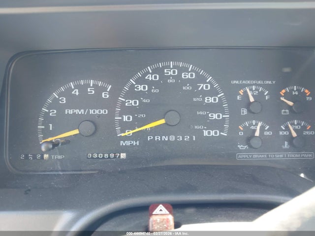 Aukcja sprzedaży 1998 Gmc Sierra 1500 Sl Wideside, vin: 1GTEC14W4WZ527268, numer aukcji: 44494740