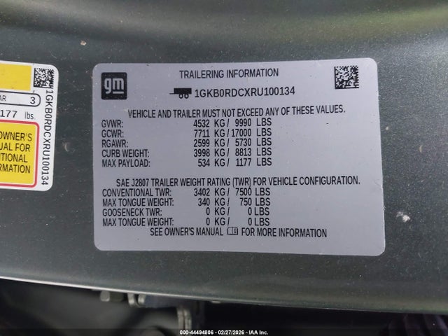 1GKB0RDCXRU100134 GMC Hummer Ev Suv 3x