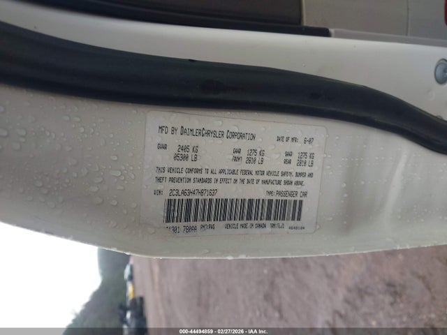 Aukcja sprzedaży 2007 Chrysler 300c, vin: 2C3LA63H47H871637, numer aukcji: 44494859