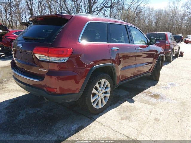 Продажа на аукционе авто 2017 Jeep Grand Cherokee Limited 4x4, vin: 1C4RJFBGXHC663166, номер лота: 44494862