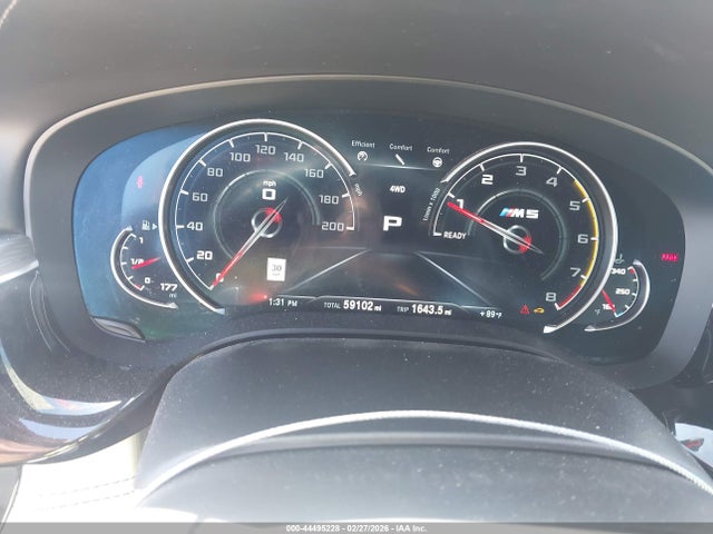 Aukcja sprzedaży 2018 Bmw M5, vin: WBSJF0C54JB282104, numer aukcji: 44495228