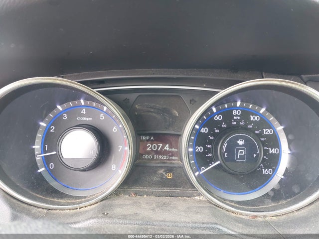 Aukcja sprzedaży 2013 Hyundai Sonata Gls, vin: 5NPEB4AC9DH631712, numer aukcji: 44495412