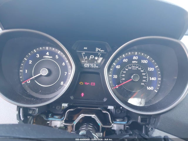 Aukcja sprzedaży 2014 Hyundai Elantra Se, vin: 5NPDH4AE3EH467497, numer aukcji: 44495489